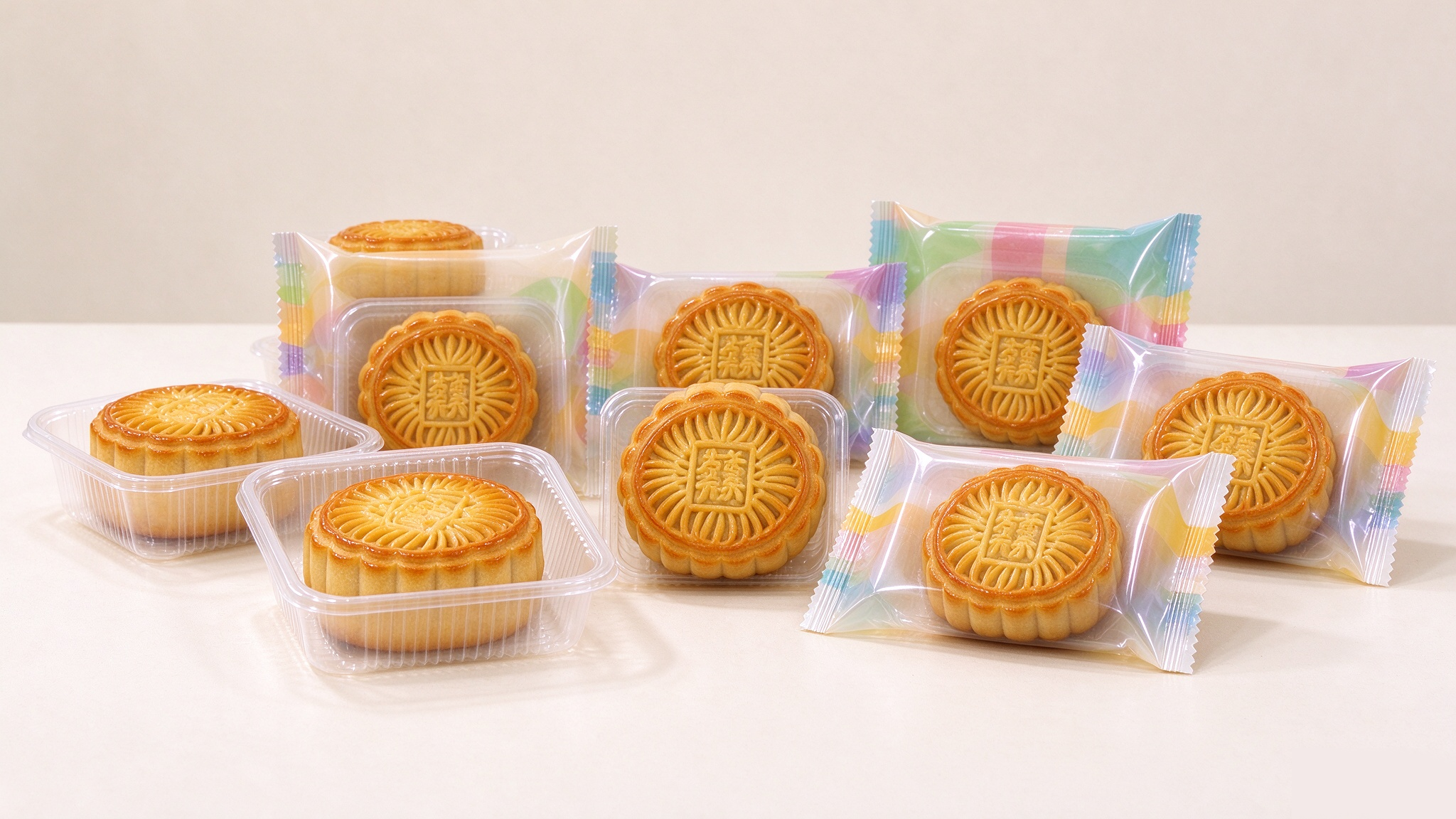 Как машина для упаковки с 6 сервоприводами улучшает упаковку Mooncake к сезону середины осени